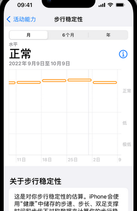 平南iPhone手机维修如何在iPhone开启'步行稳定性通知'