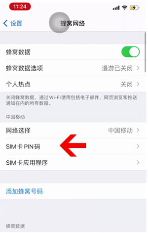 平南苹果14维修网分享如何给iPhone14的SIM卡设置密码 